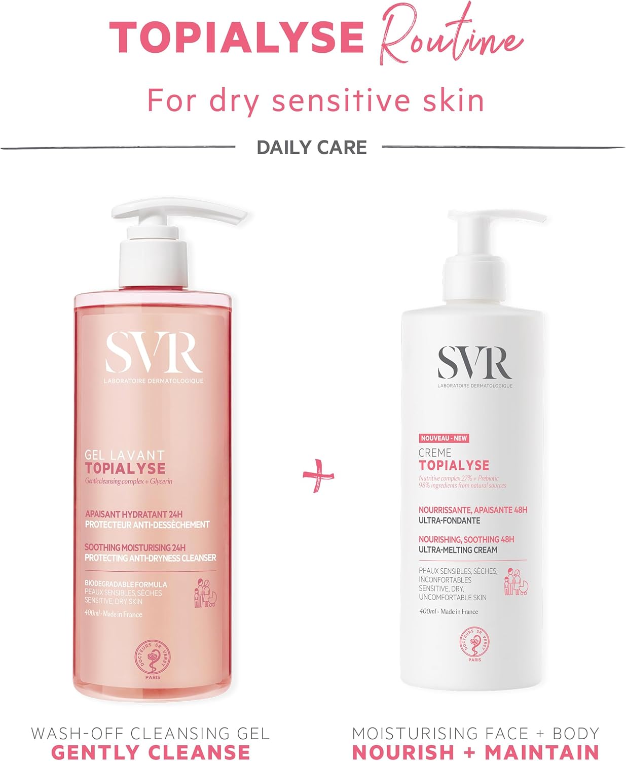 Thumbnail 5 de SVR TOPIALYSE Soothing Gentle Gel Wash: a gentle, barrier-conscious cleanser for dry, sensitive skin