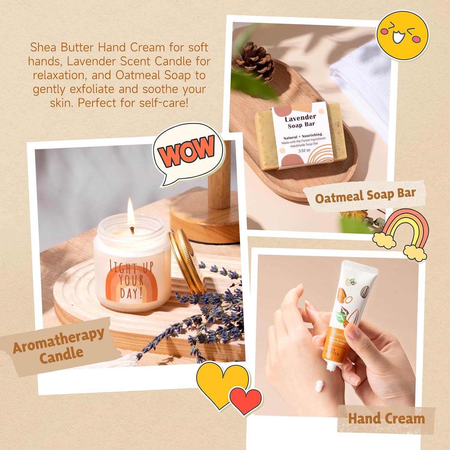 Thumbnail 6 de Suhctuptx Gift Baskets for Women (9-Piece Happy Birthday, Thank You & Christmas Gift Set)