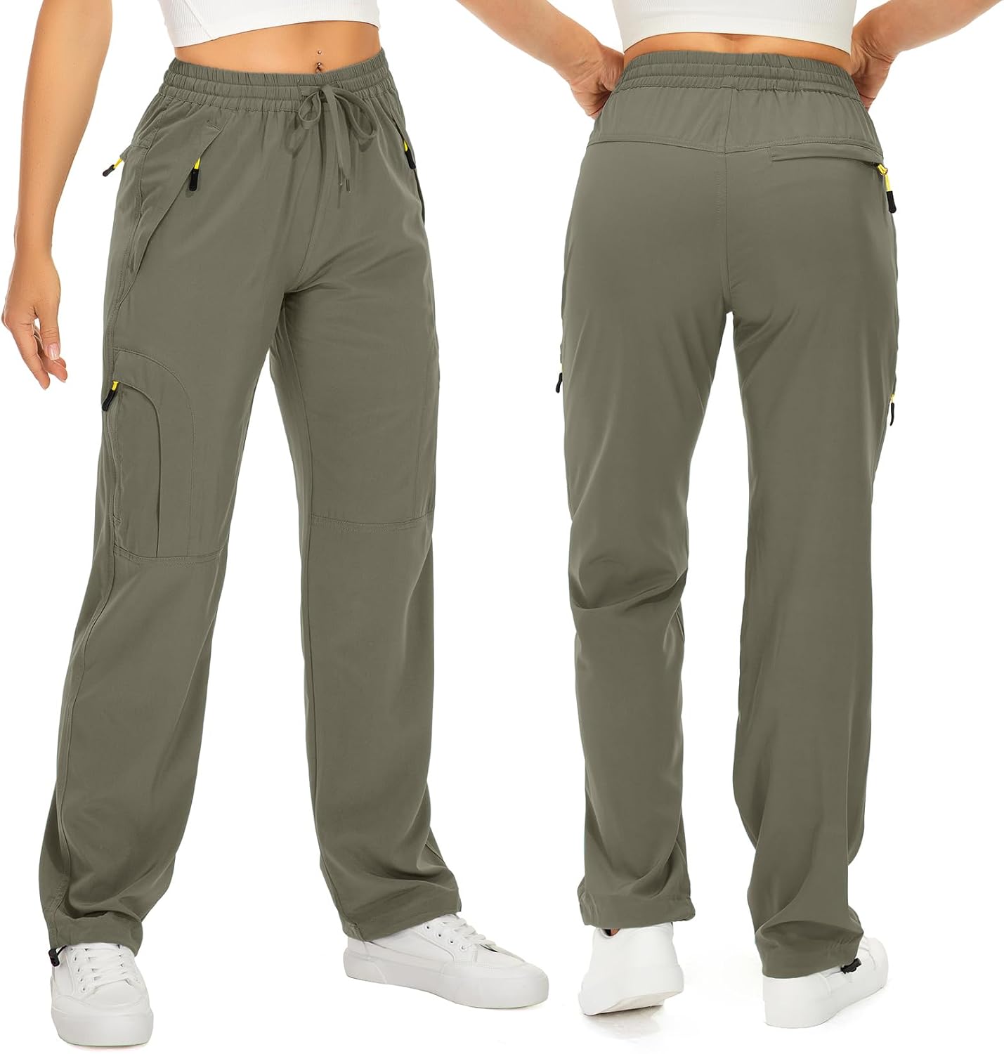 Detalle 2 de Toomett Women's Hiking Cargo Pants with UPF 50+, Quick-Dry Stretch Fabric