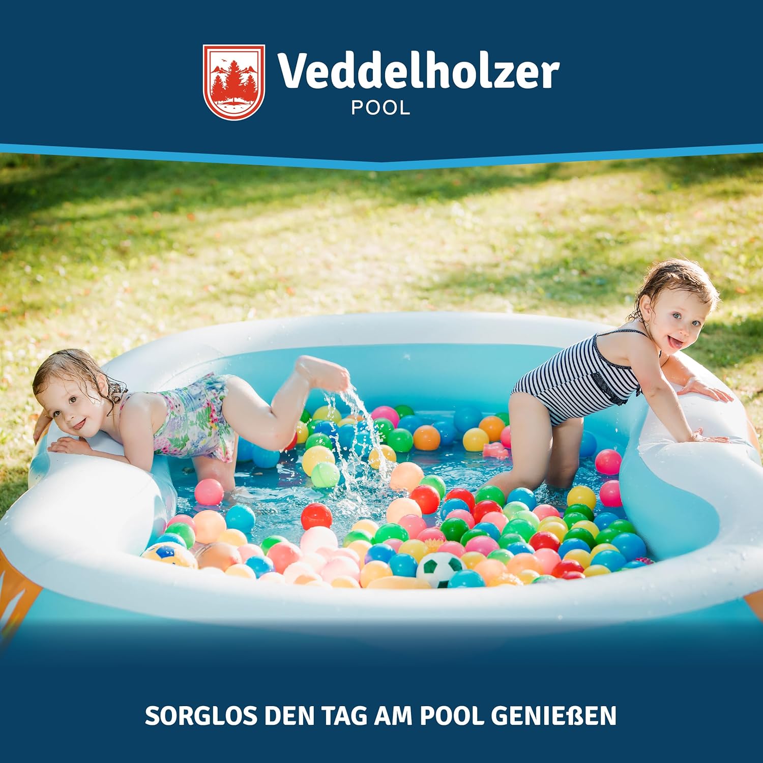 Thumbnail 4 de Veddelholzer Pool Reparaturset – wasserdichtes Unterwasser Klebeband 10 cm x 150 cm, Transparent