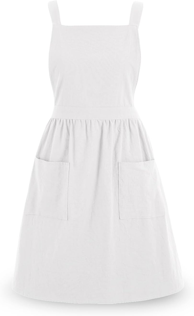 Detalle de Pinknoke Pinafore Apron, Cotton Blend