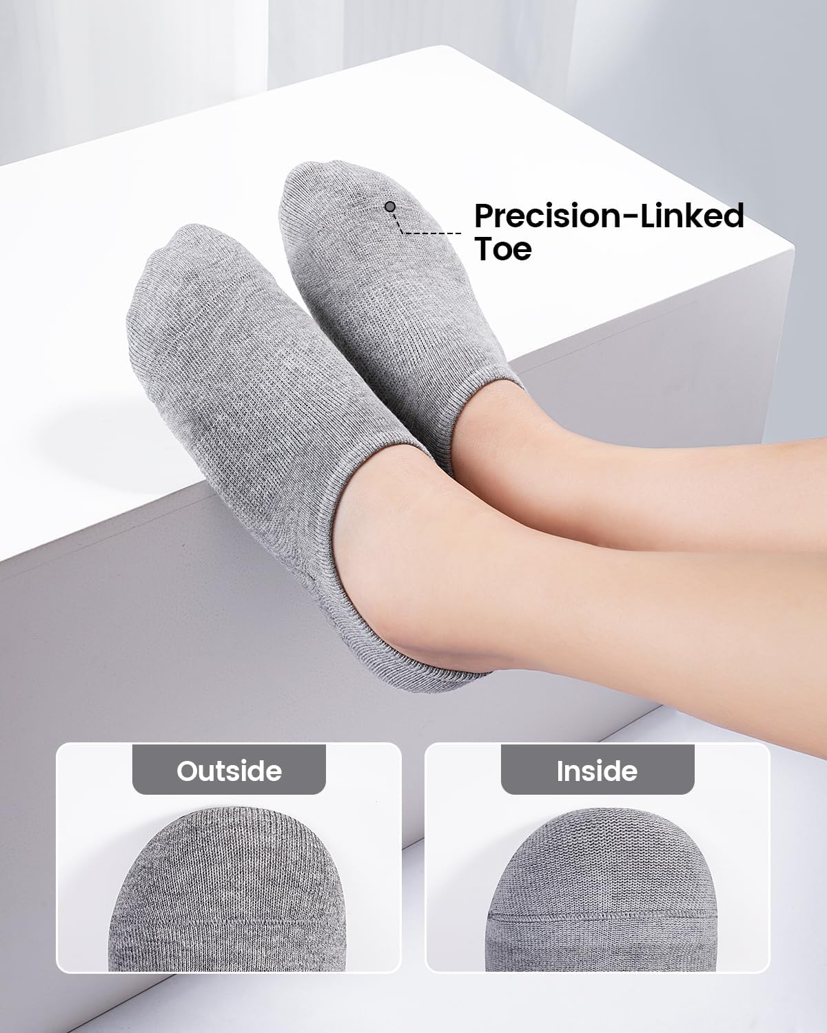 Detalle 1 de IDEGG No Show Socks 10 Pairs