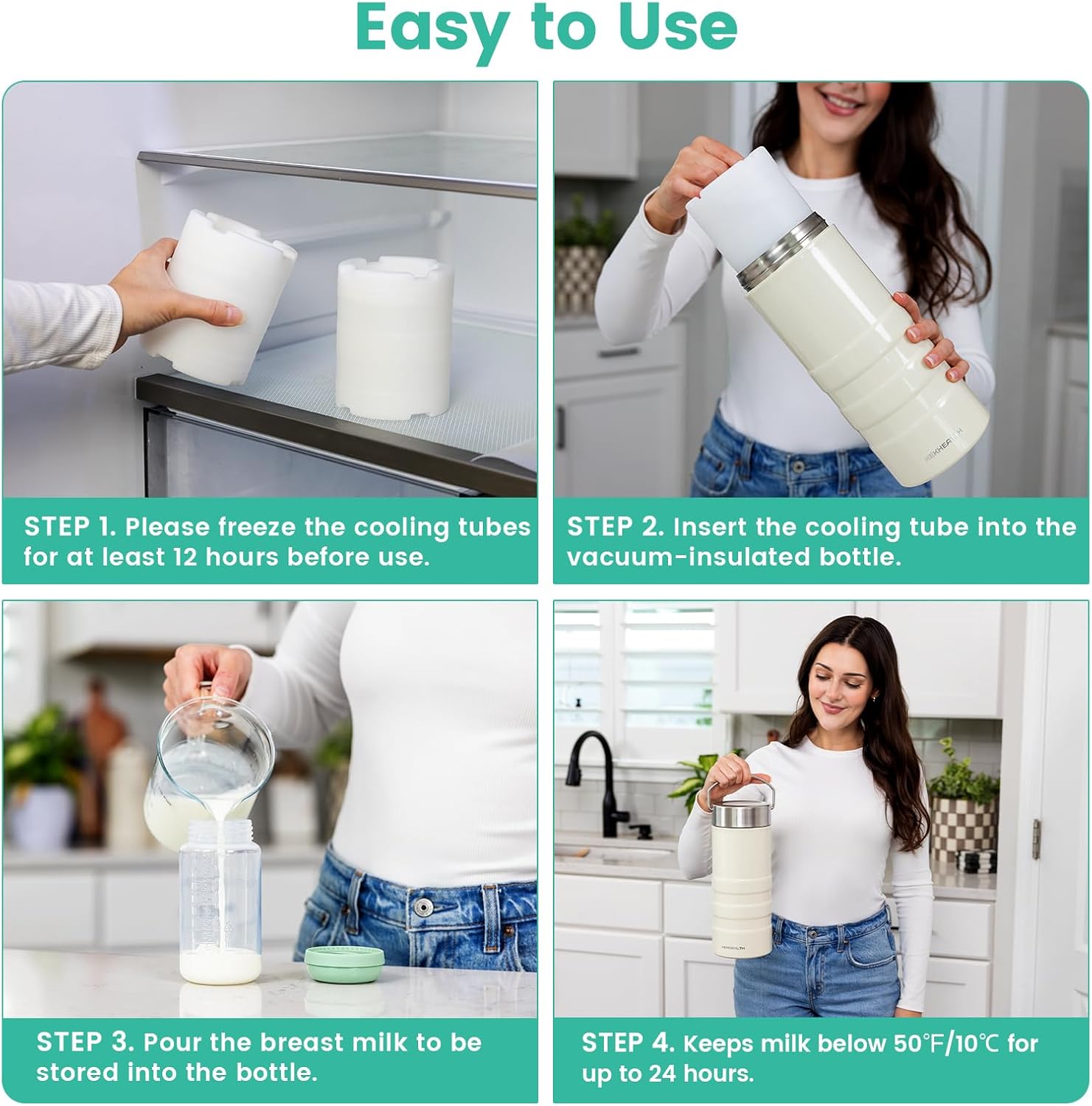 Thumbnail 6 de KEKHEALTH Enfriador de leche 650 ml