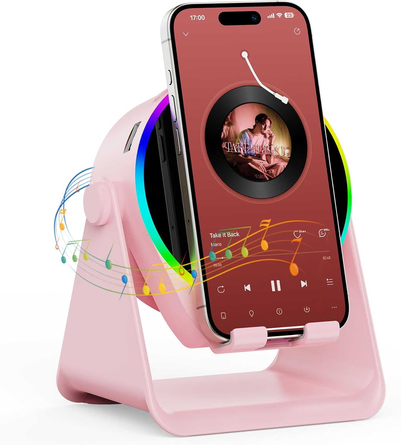 Detalle de TARKARI Wireless Induction Speaker with Bluetooth 5.3