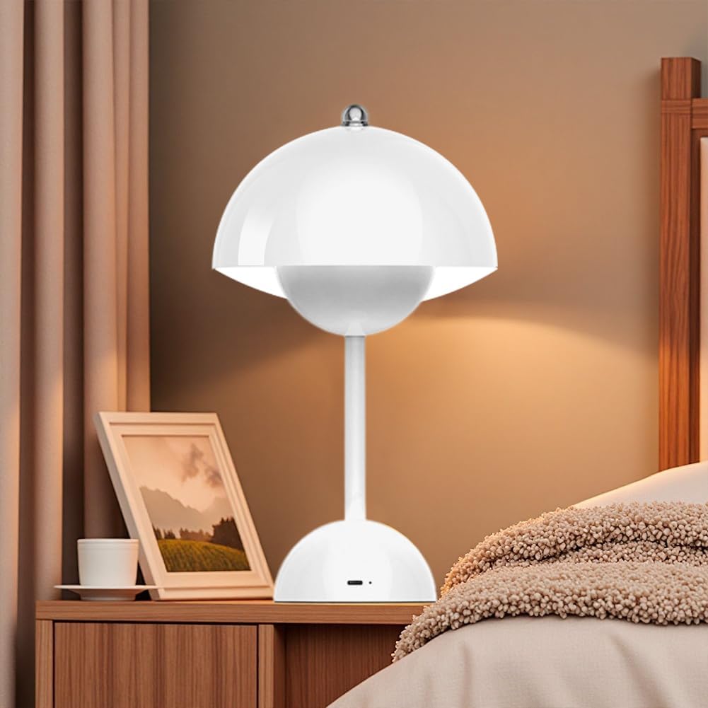 Thumbnail 1 de LOMUG LED Flowerpot Tischlampe für Flowerpot-Optik – Pilzleuchte mit Touch-Dimmung und 3 Farbmodi