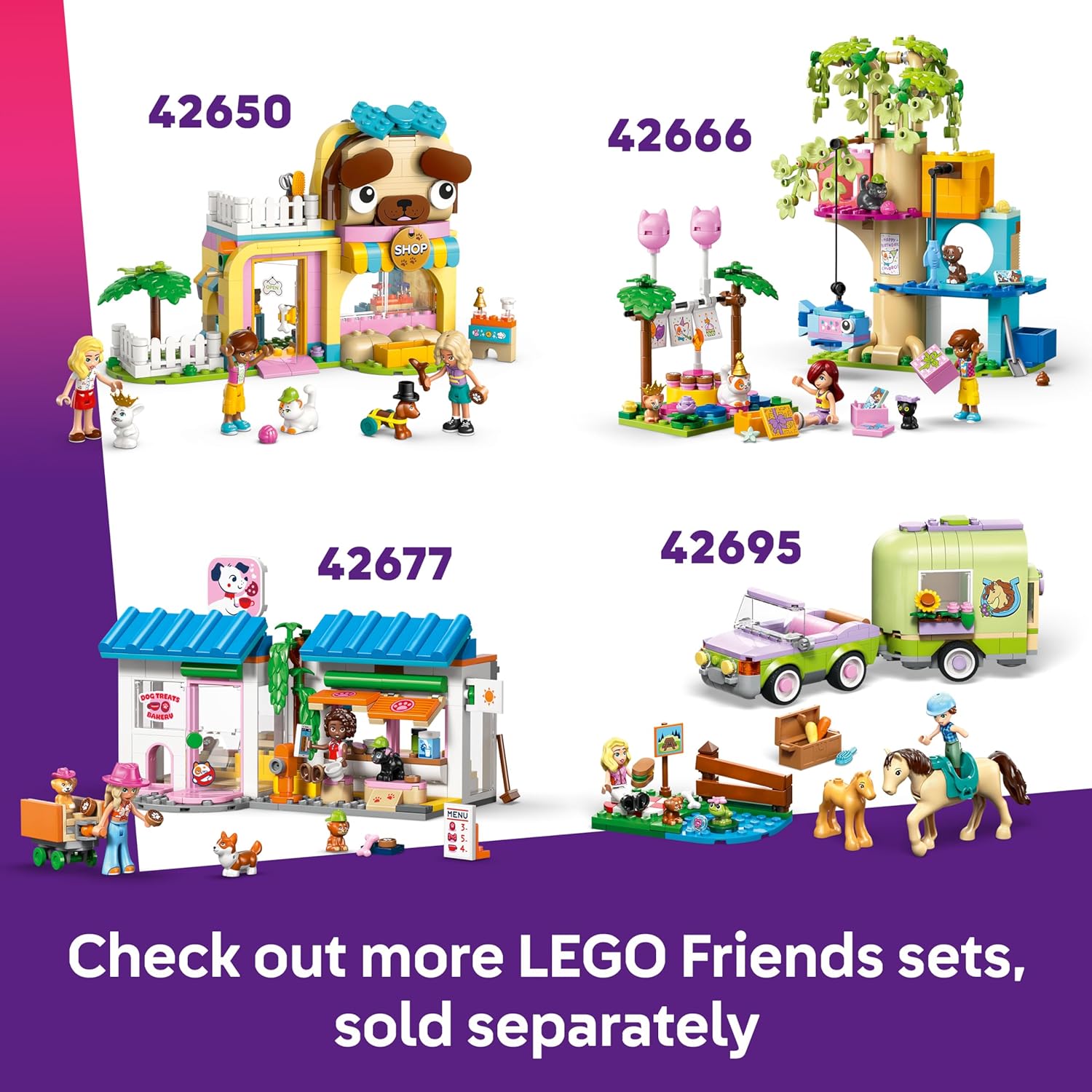 Thumbnail 6 de LEGO Friends Pet Accessories Van (42678) – Toy Animal Playset for 6+ Year Olds