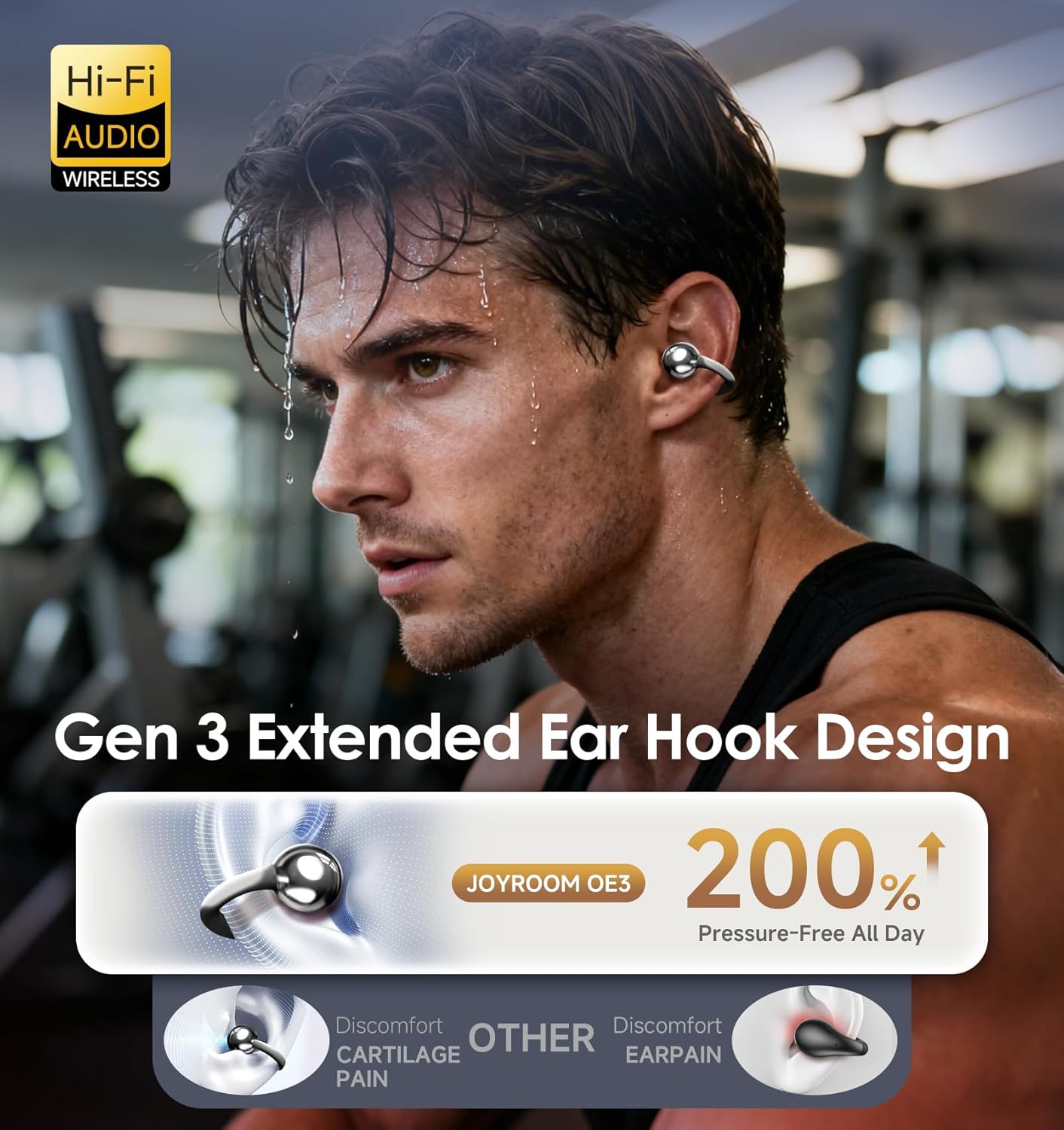 Thumbnail 2 de King Lucky i121 Open Ear Earbuds 50H