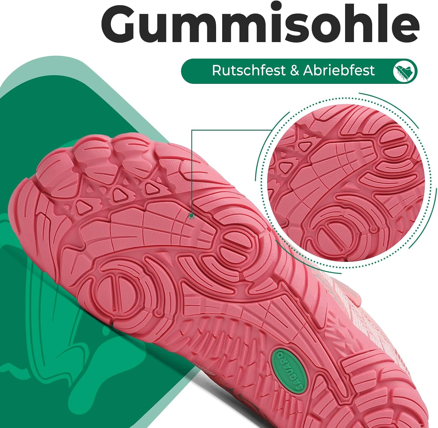 Thumbnail 4 de SAGUARO Knit Barfußschuhe – rutschfest, Zero-Drop, Gr. 36–48