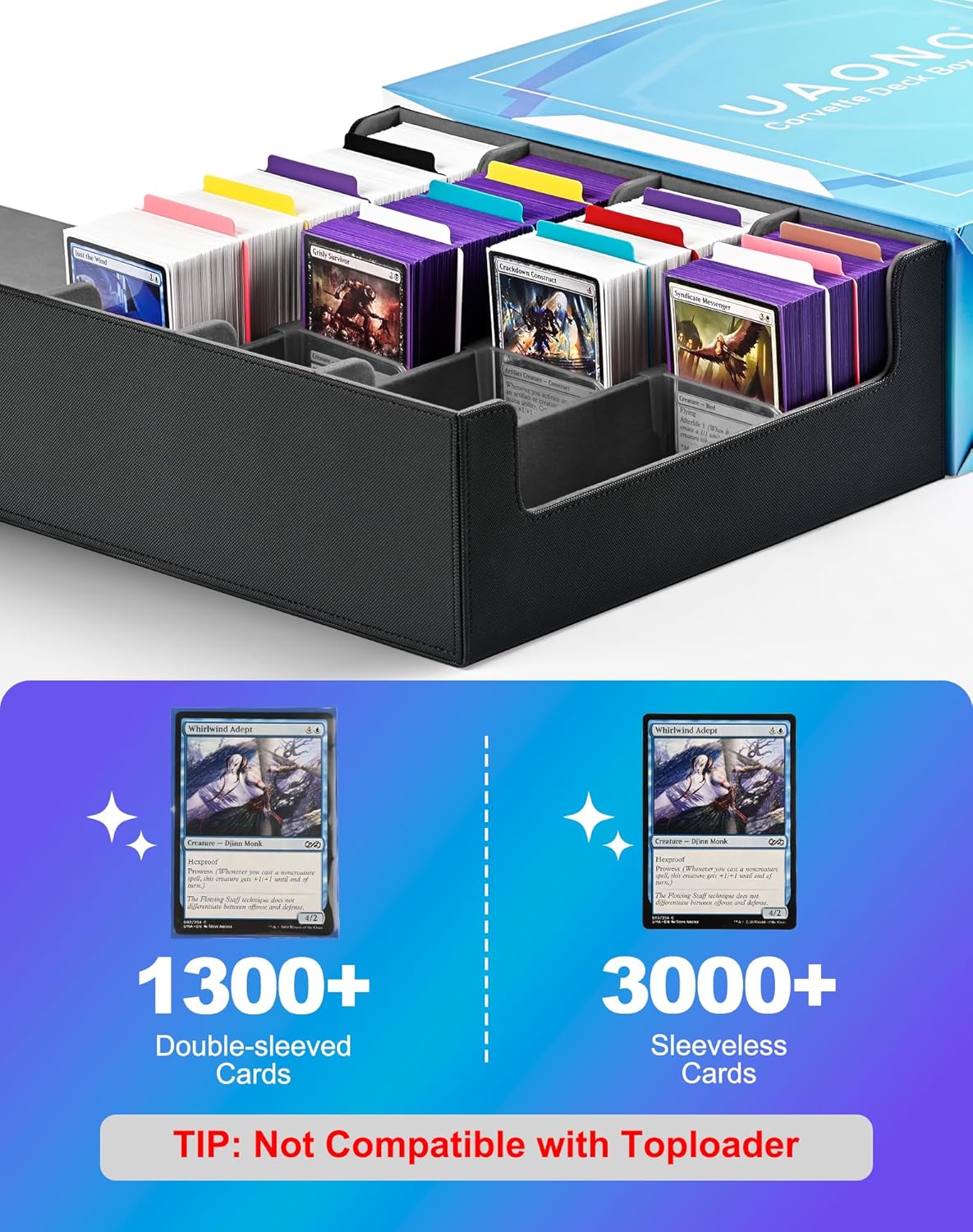 Thumbnail 3 de UAONO Card Storage Box for MTG Cards 📦