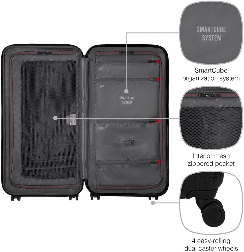 Thumbnail 4 de WENGER Ibex Trunk 84 l hard-shell suitcase