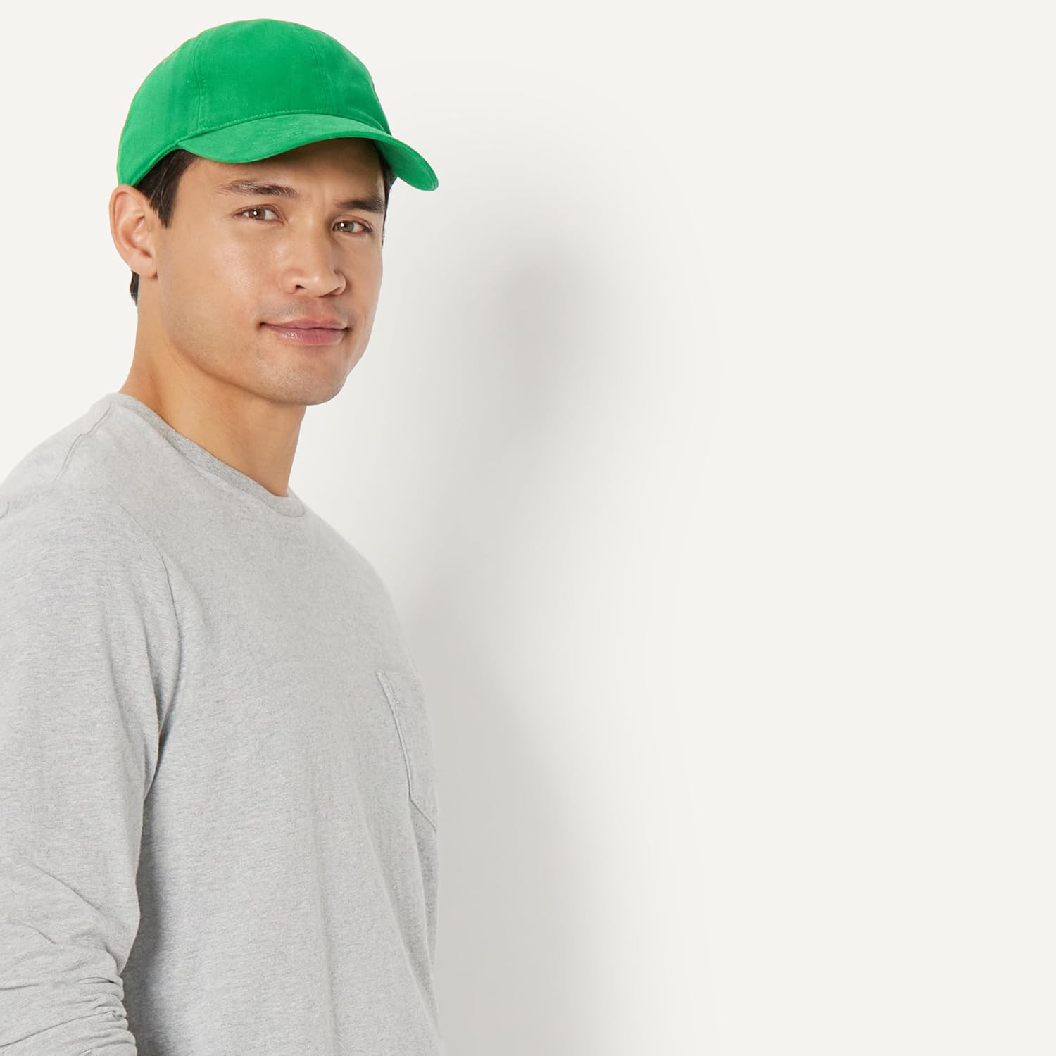 Thumbnail 1 de Amazon Essentials Men’s Washed Cotton Baseball Cap (Green) – one size