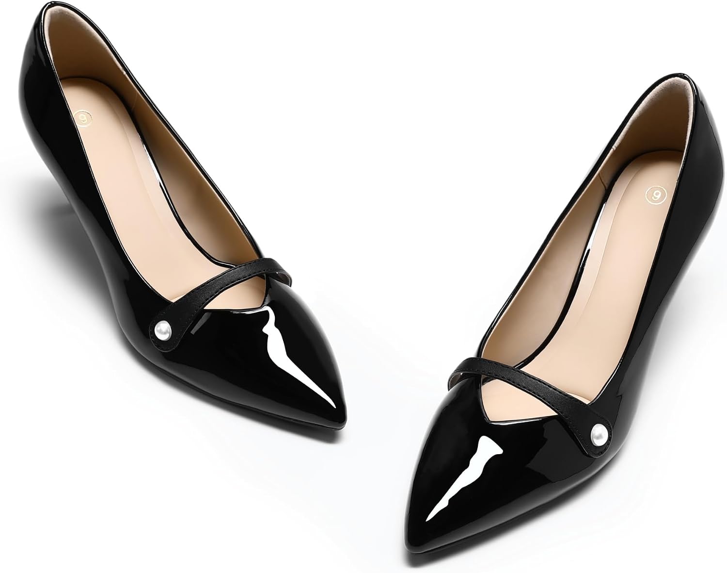 Detalle 2 de YYNUDA Women's Pumps, 2.5-Inch Heel