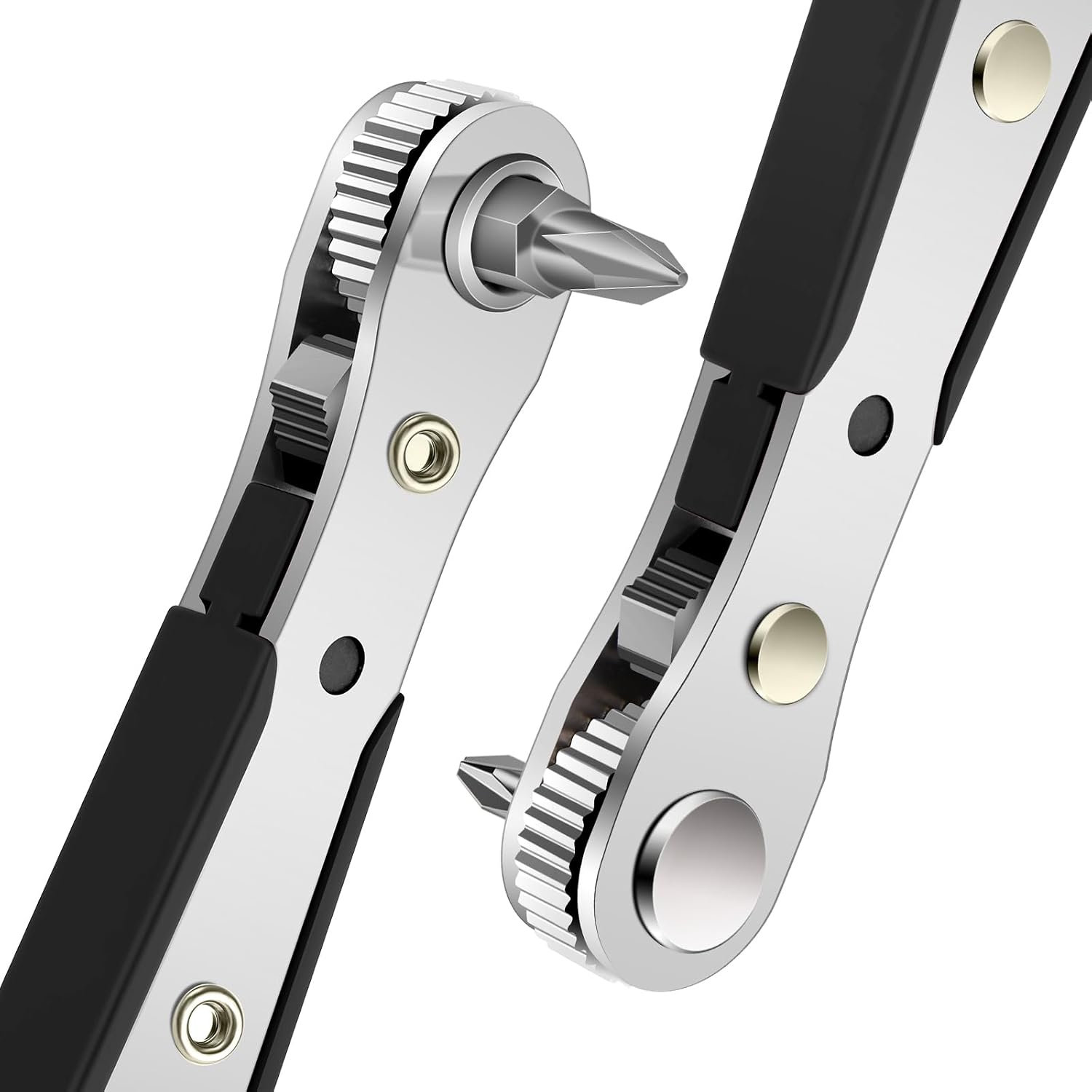 Detalle de OSDUE P2-LSDBLWP260224-FBA – mini wkrętak kątowy z grzechotką 1/4 cala