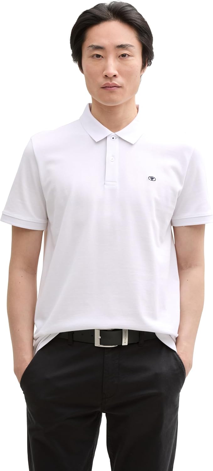 Thumbnail 3 de Tom Tailor Herren Doppelpack Poloshirt Basic mit Logo-Print – Regular Fit im Baumwoll-Piqué