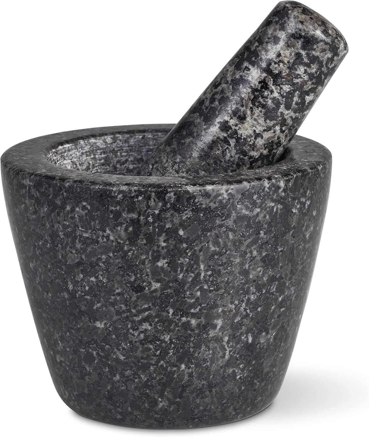 Detalle de Cole & Mason H122126 Clavering Mortier et Pilon, 20 cm – Granite robuste pour épices et sauces