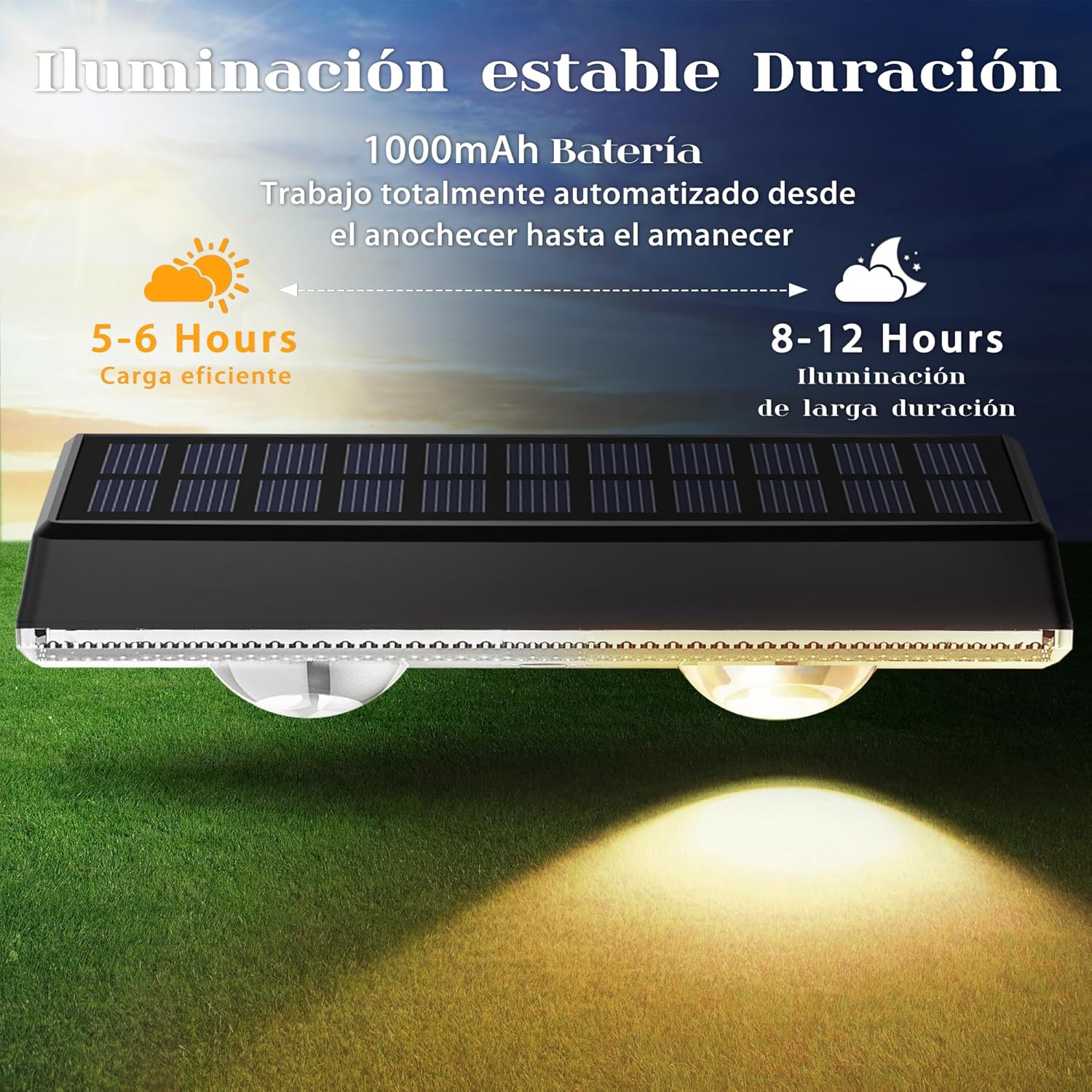 Thumbnail 1 de Delaiglow Luz Solar Exterior 6 Pack