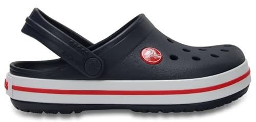 Thumbnail 3 de Crocs Crocband Clog K unisex infantil multicolor (Navy Red) con suela EVA