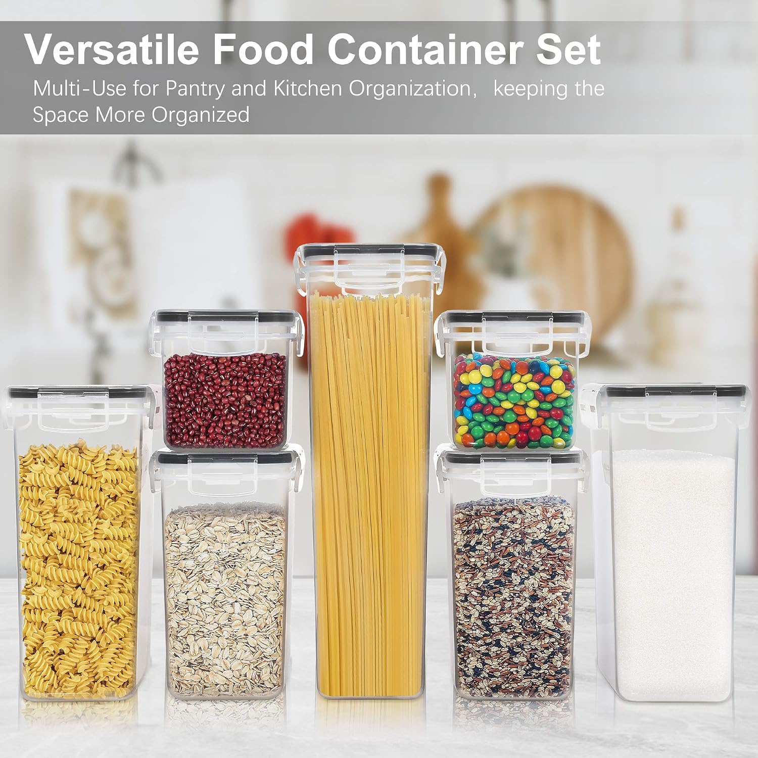 Detalle de Vtopmart food storage containers, 7-piece set