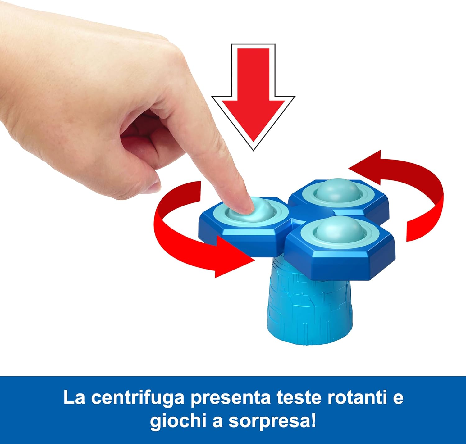 Thumbnail 3 de Mattel Jurassic World Laboratorio Sensoriale Distortus Rex (JKG89) con 8 mini dinosauri, argilla modellabile e funzioni interattive