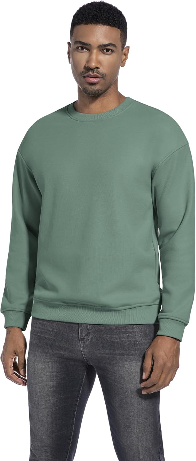Detalle de VEIISAR Herren Pullover Rundhals 410 g