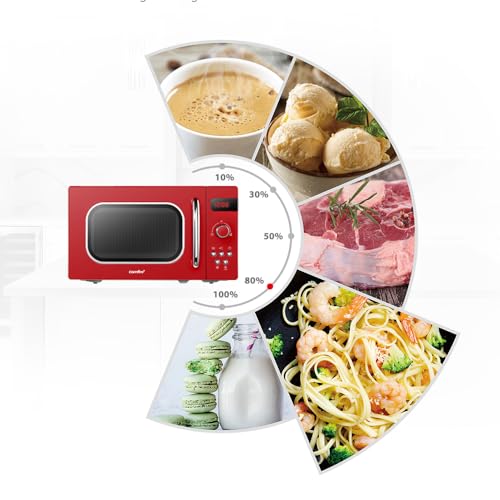 Thumbnail 2 de Comfee CMSRO 20 di rd Micro-ondes rétro 20 L, 800 W, rouge passionné