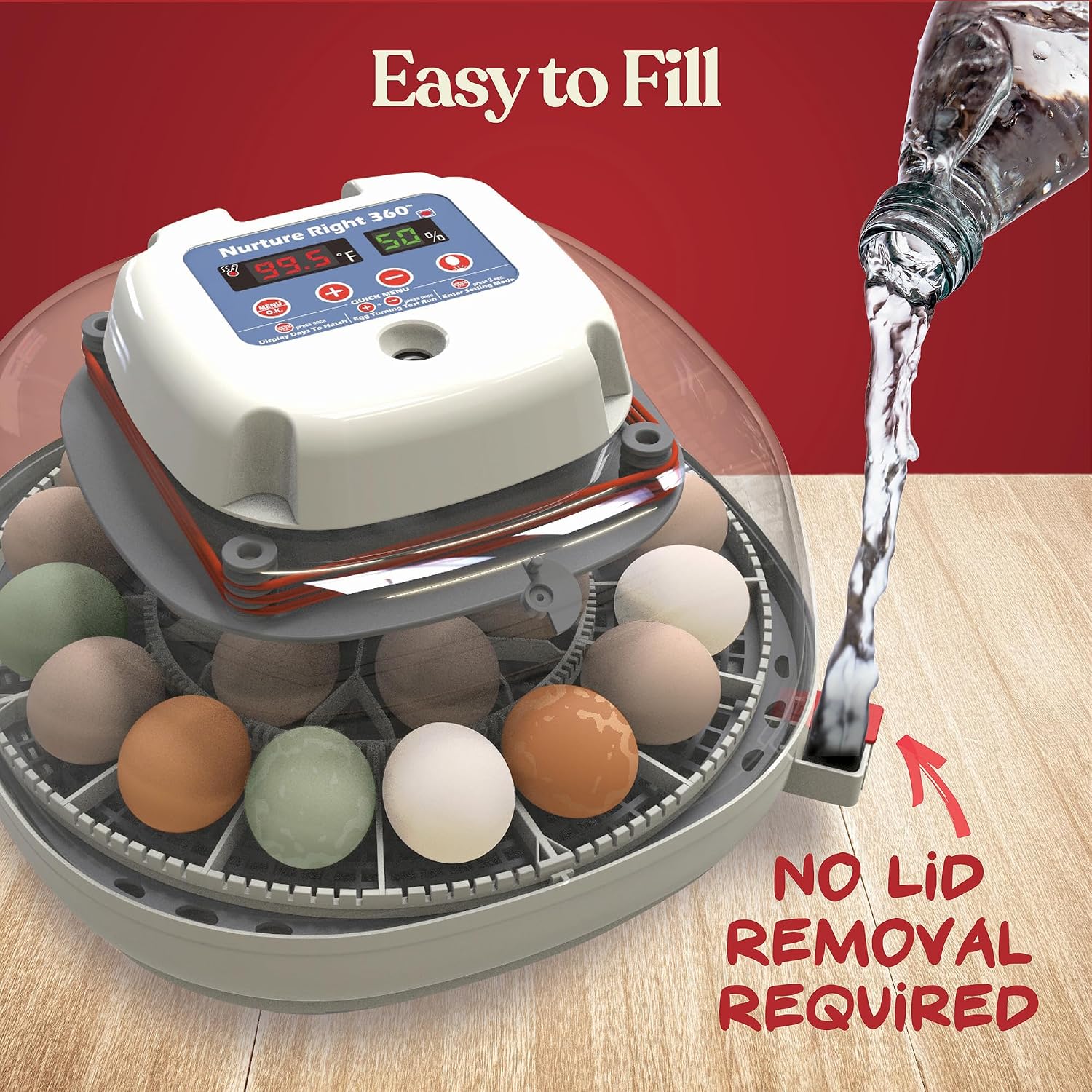 Thumbnail 5 de Harris Farms Egg Incubator 22-Egg Capacity