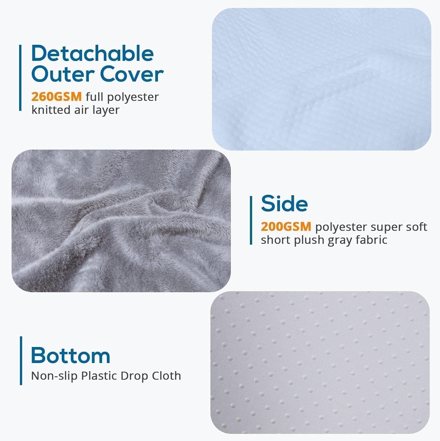 Thumbnail 5 de Sasttie Wedge Pillow 12-inch memory foam pillow