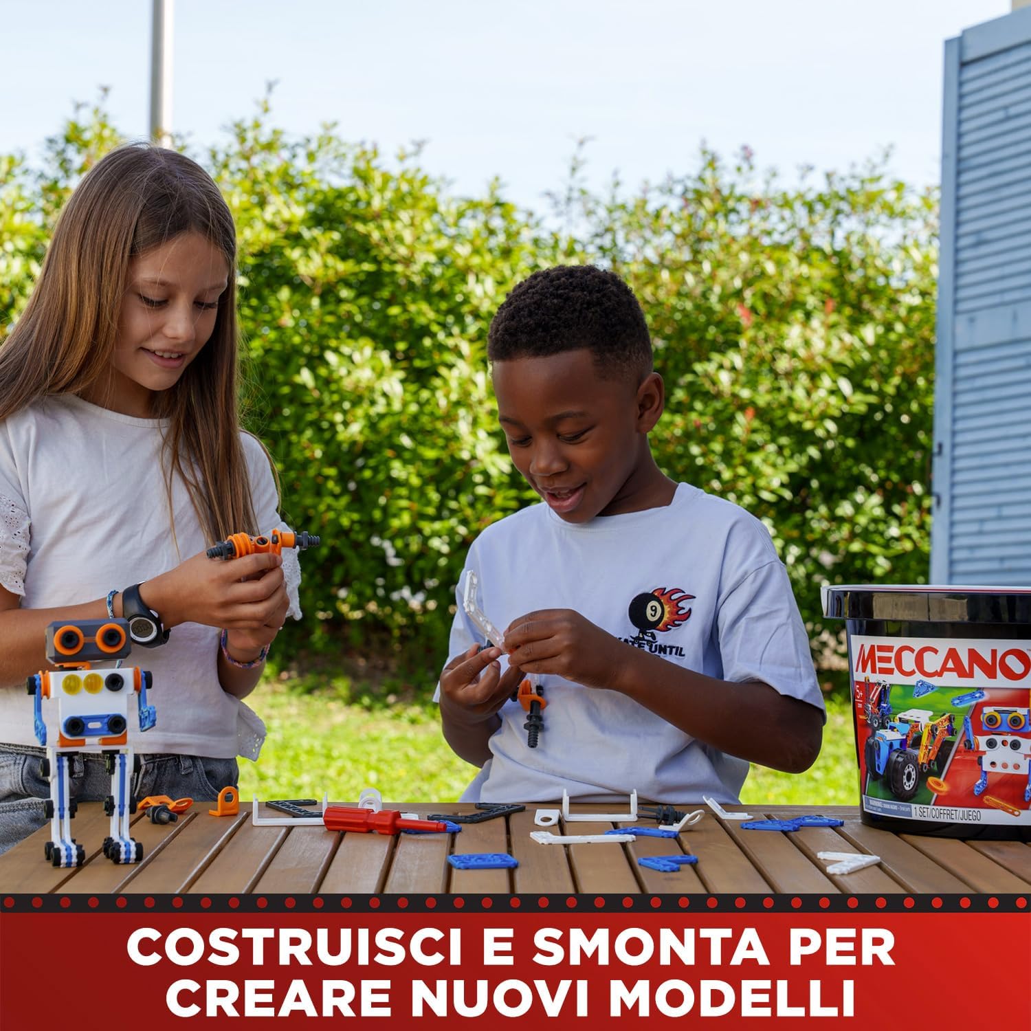 Thumbnail 4 de BANDAI Meccano Junior Barile 150 pezzi – Kit di costruzione per 5 modelli