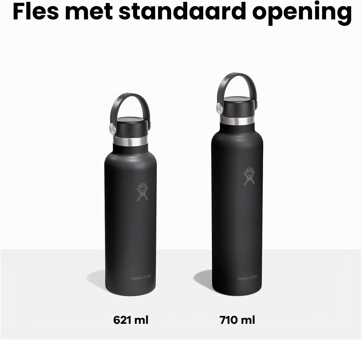 Detalle de Hydro Flask Standard Flex Cap 621 ml geïsoleerde drinkfles van roestvrij staal