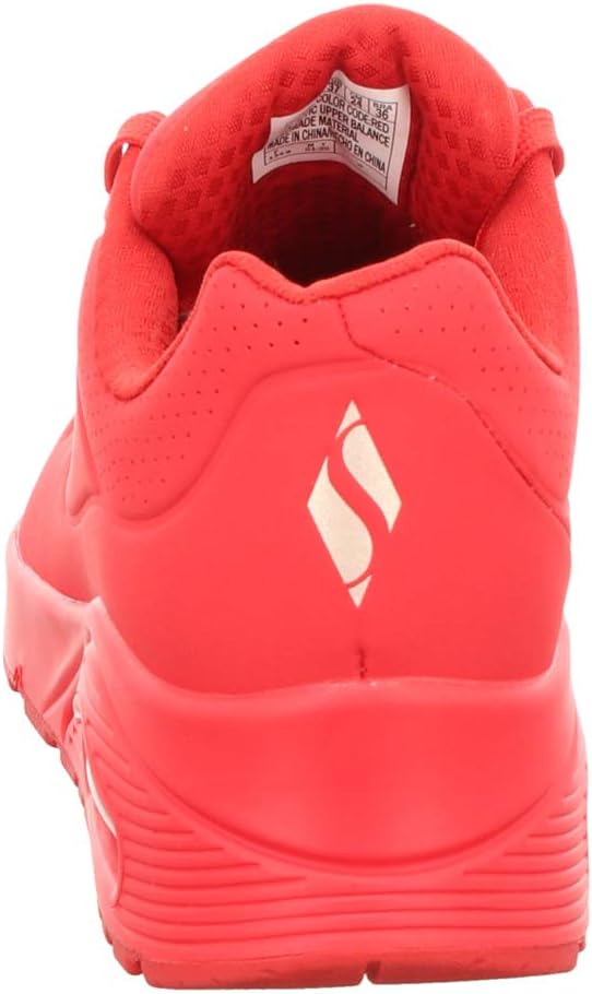 Thumbnail 4 de Skechers Damen UNO Stand ON AIR Sneaker – Rot Durabuck, Größe 37,5 EU