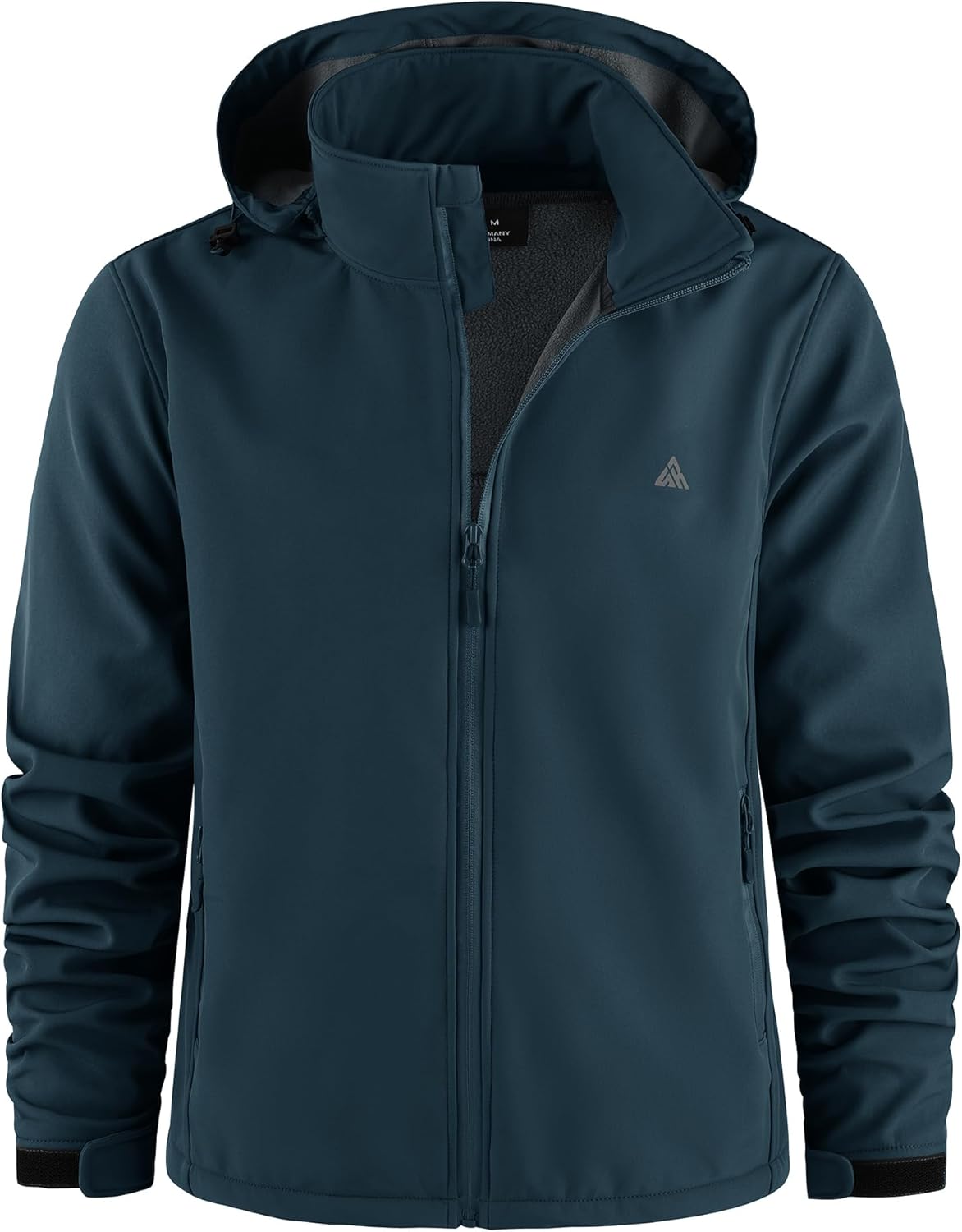 Detalle de ZITY Veste de Randonnée Homme: polaire et softshell imperméable avec capuche