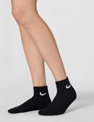 Detalle 2 de Nike Everyday Cushioned Calzini Uomo – Nero (Black/White), taglia L