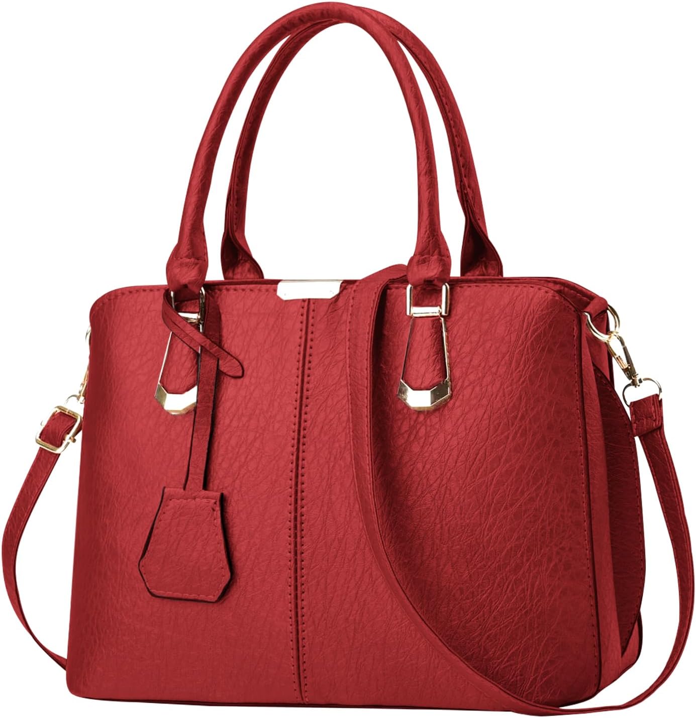 Detalle de ACNCN Womens Satchel Handbag Tote Purse with Top Handle and Removable Shoulder Strap