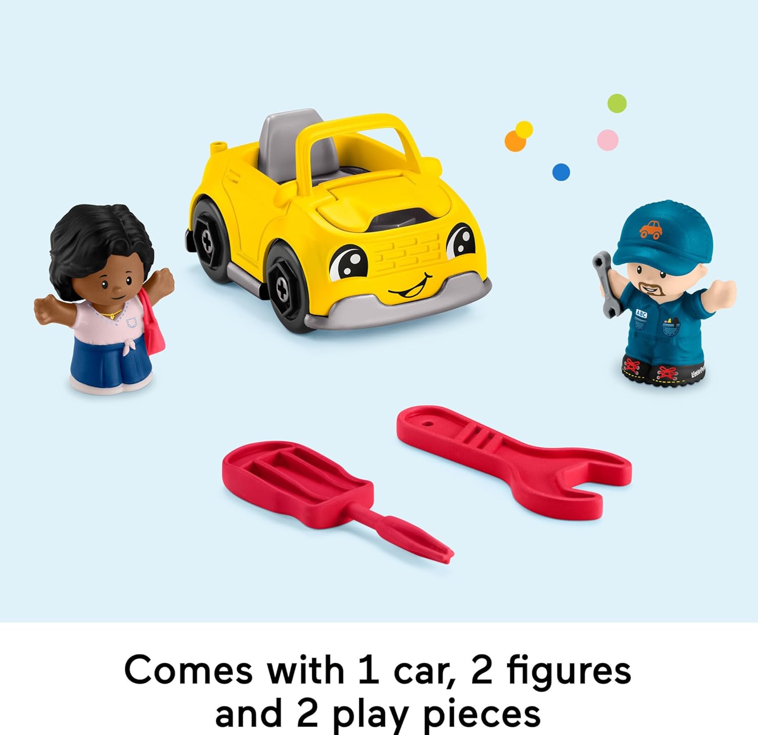 Thumbnail 5 de Fisher-Price Little People Car Garage With Smart Stages Content (HRB33) – Multi-colour UK English