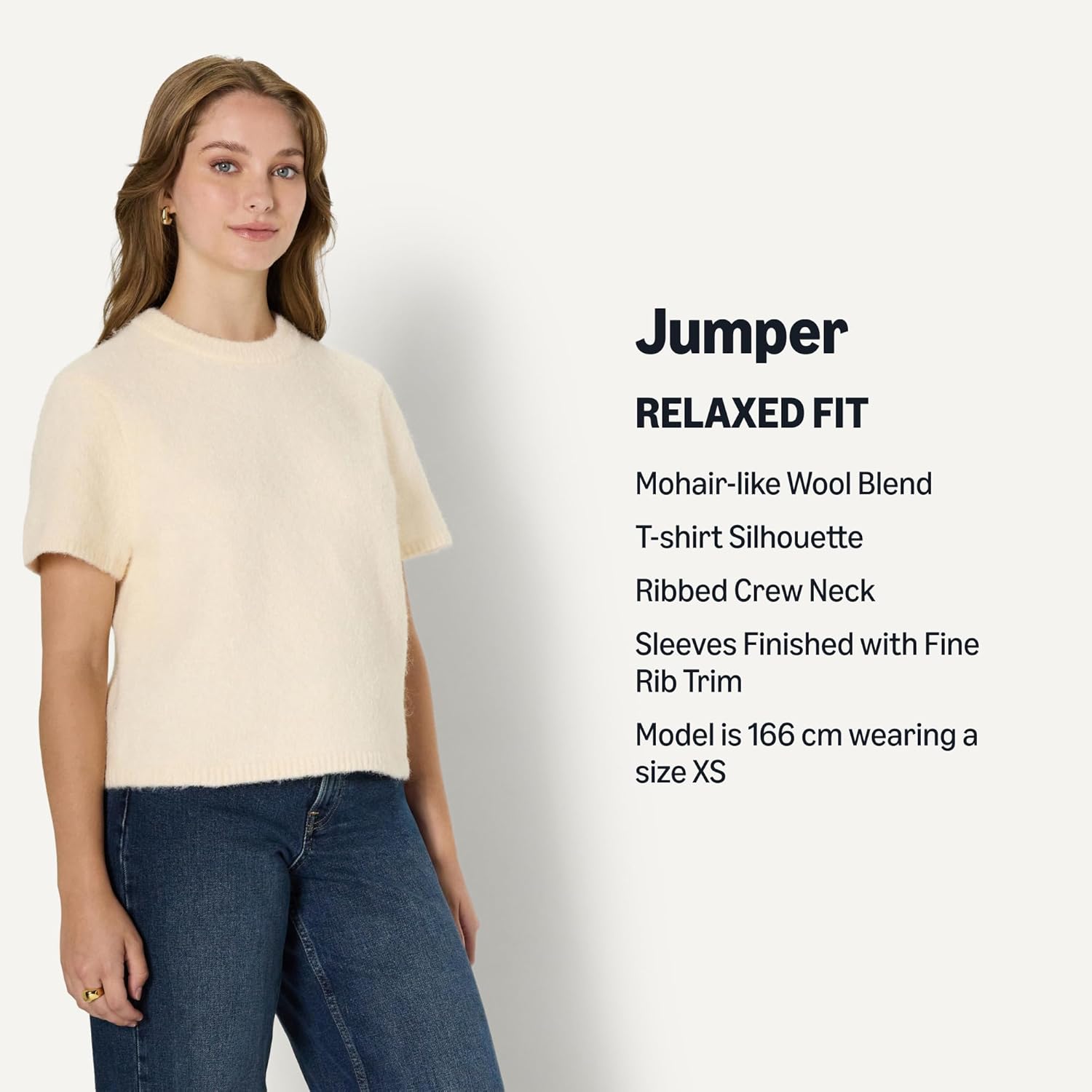 Thumbnail 3 de Amazon Essentials Relaxed-Fit Faux Mohair Jumper