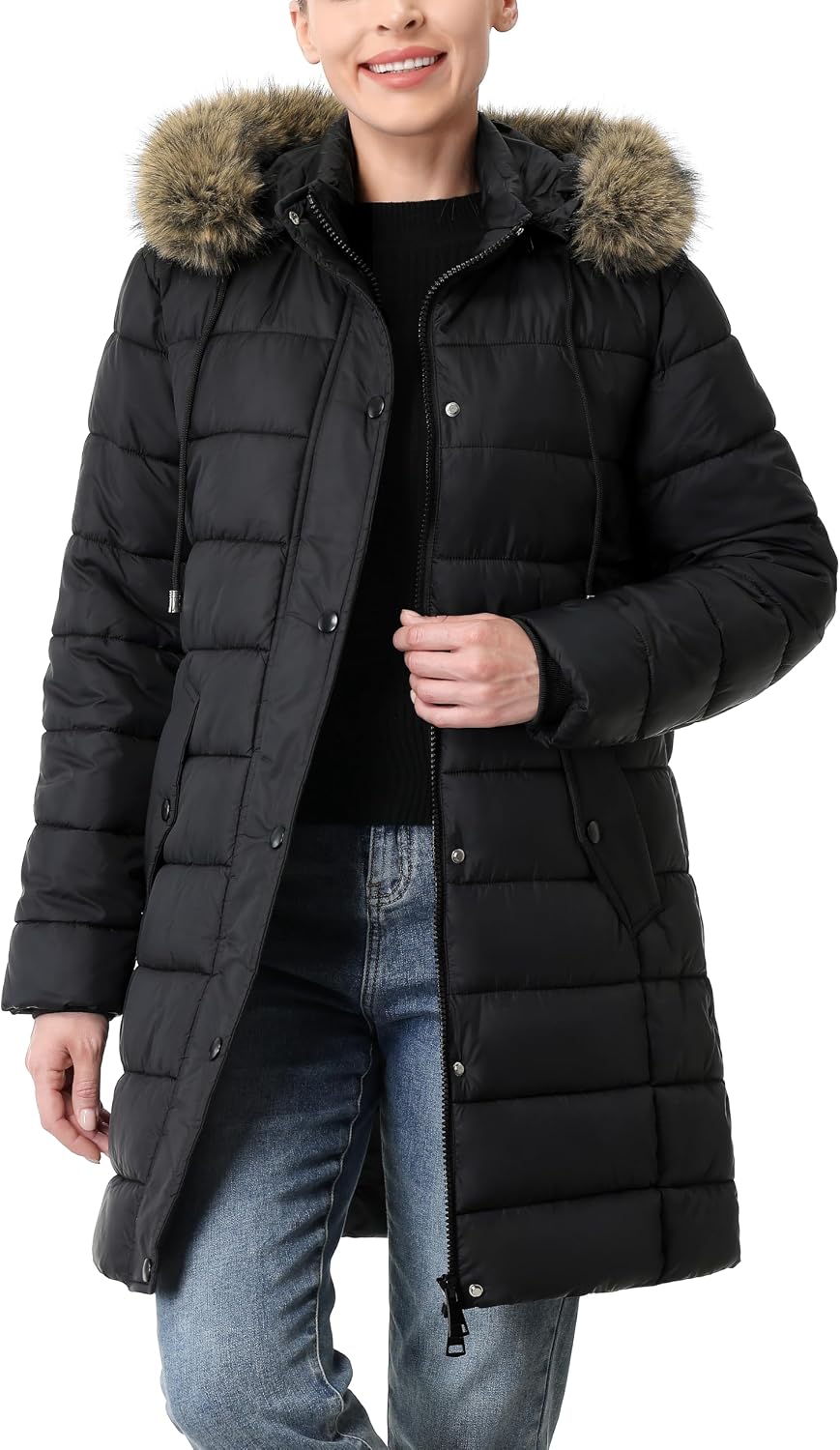 Thumbnail 5 de Women's Winter Thickened Down Jacket Long Puffer Coat