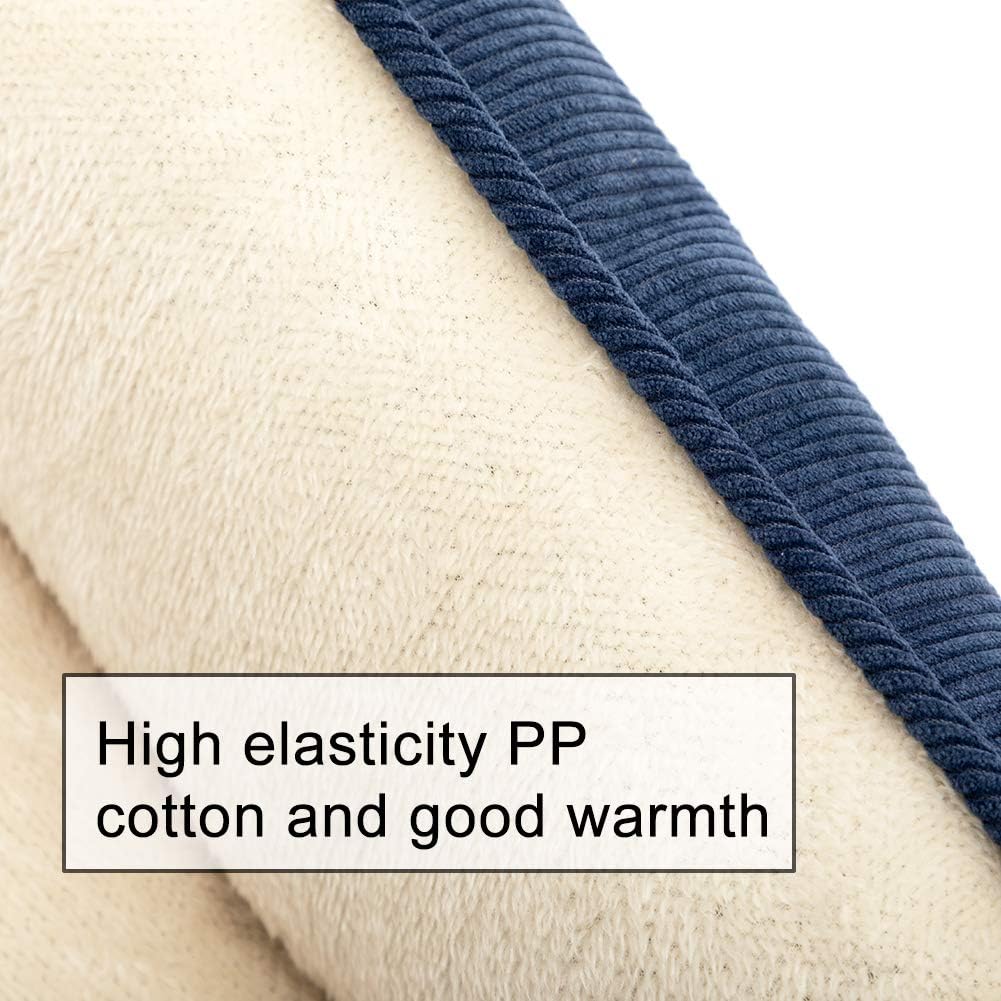 Thumbnail 3 de Hollypet Panier pour chat et petit chien Niche Maison bleu 55 x 45 x 15 cm