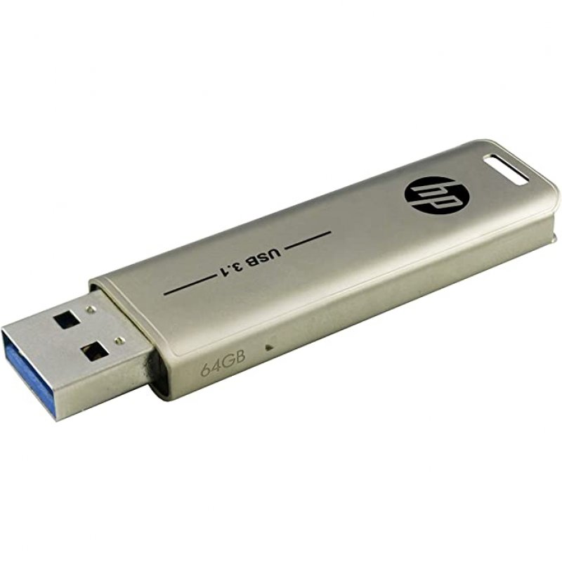 Detalle de HP X796W 64GB USB 3.1: almacenamiento rápido y práctico para archivos grandes