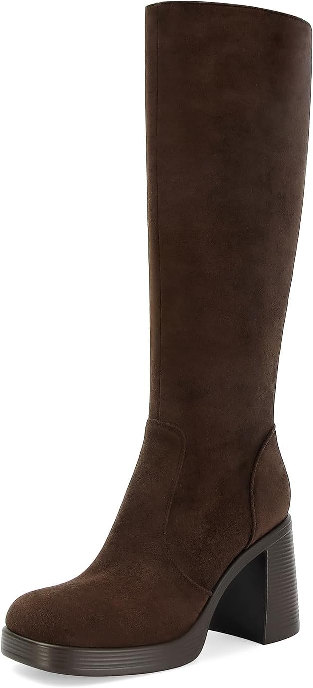 Detalle de SOVANYOU Platform Boots Faux Leather