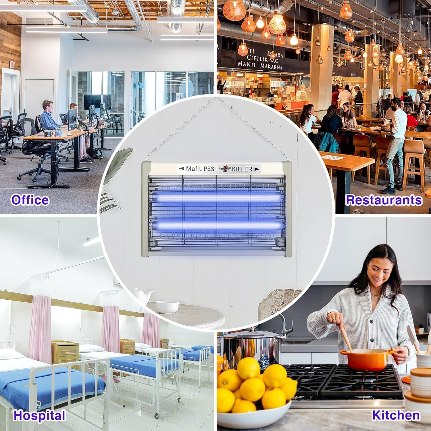 Thumbnail 1 de mafiti MS600Plus Mata Mosquitos 20W