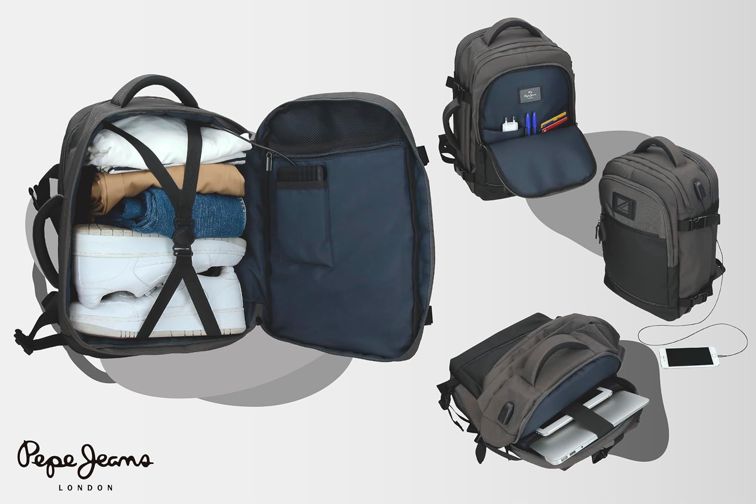 Thumbnail 2 de Pepe Jeans Stratford Mochila cabina 17L