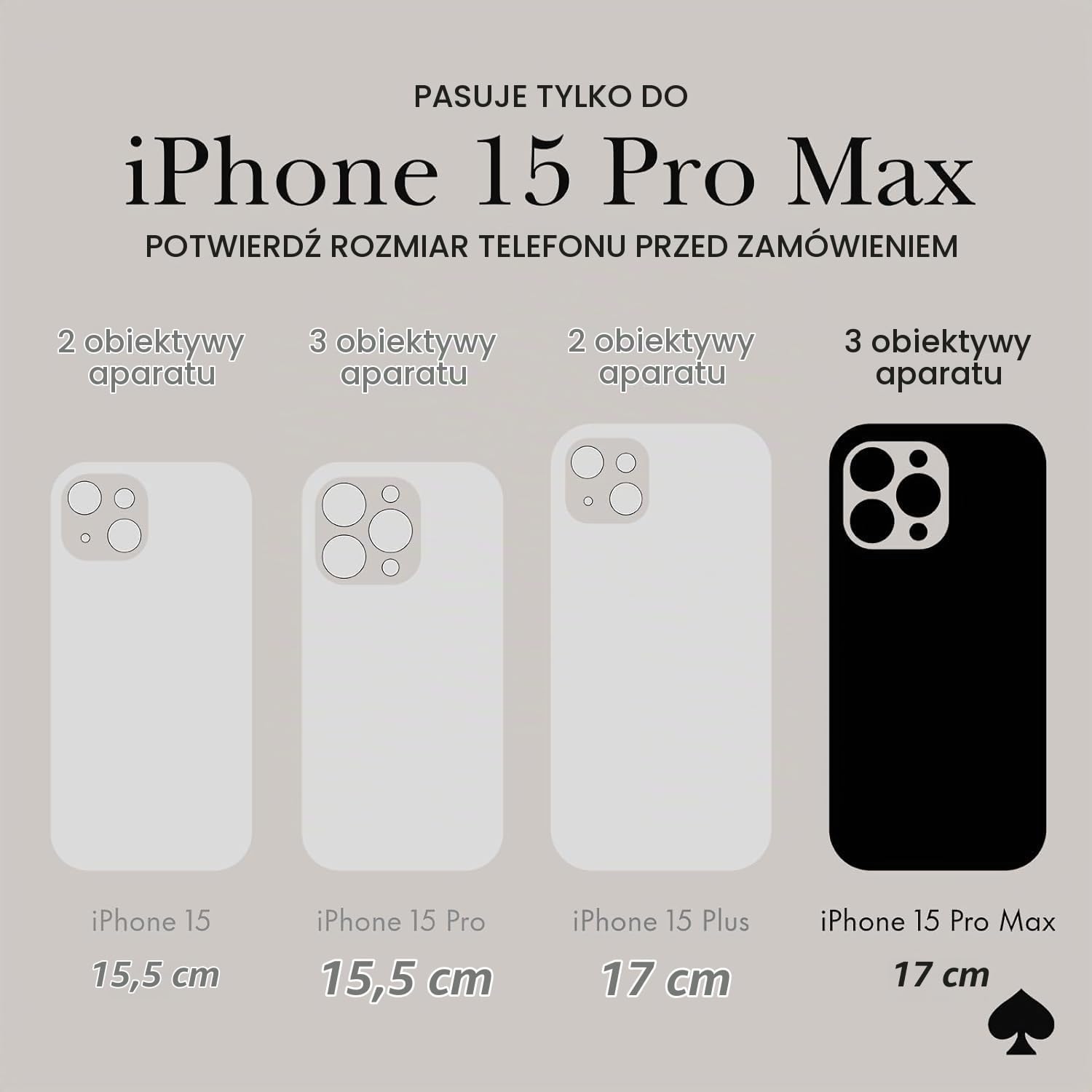 Detalle de Case-Mate etui do iPhone 15 Pro Max z MagSafe, przezroczyste, wzór szylkretowy