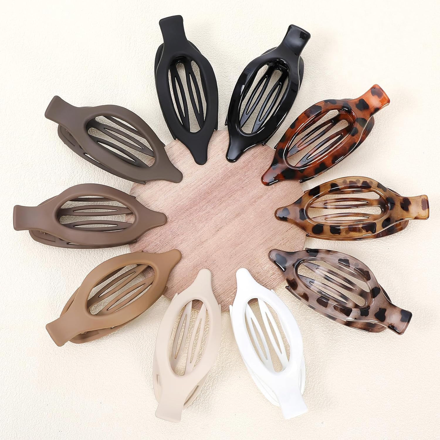 Detalle 2 de Sisiaipu Flat Hair Clips, 10-Pack
