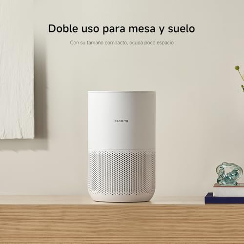 Detalle 2 de Xiaomi Purificador de Aire Inteligente 4 Compact: purifica habitaciones con filtración HEPA y control智能