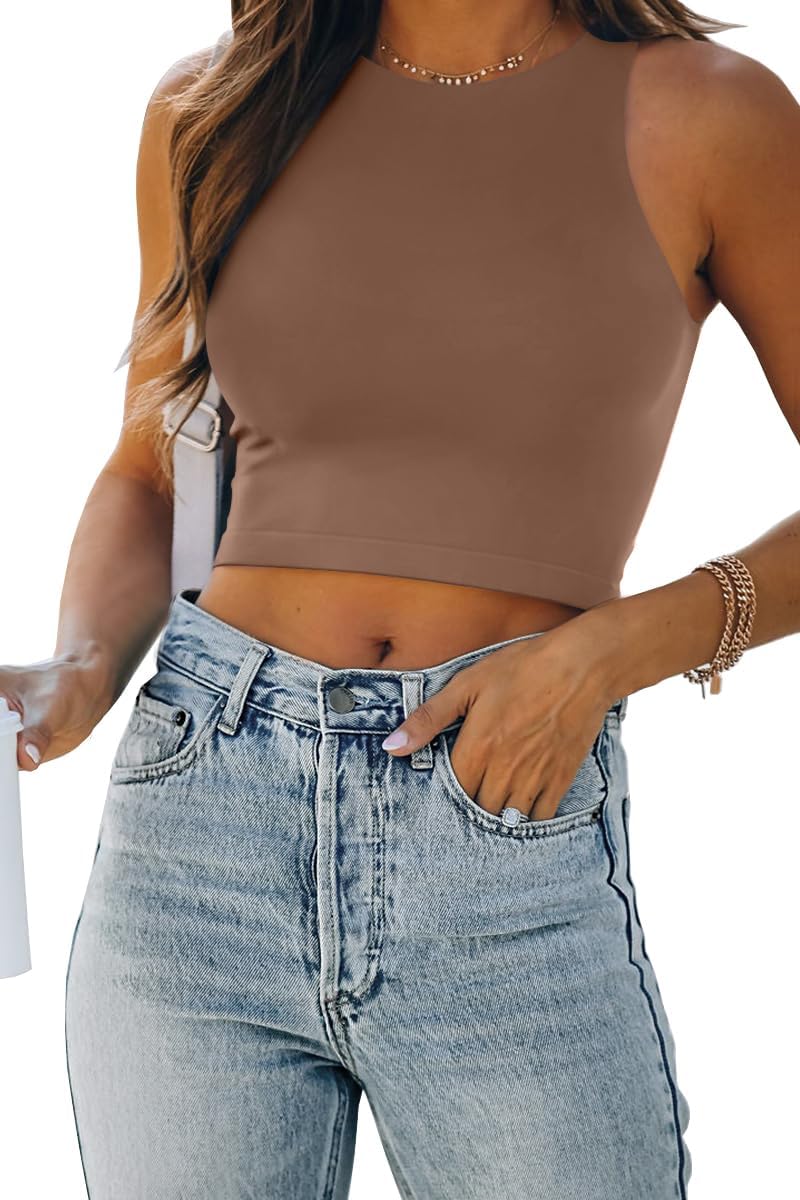 Thumbnail 6 de EFAN Womens Double Lined Crop Top