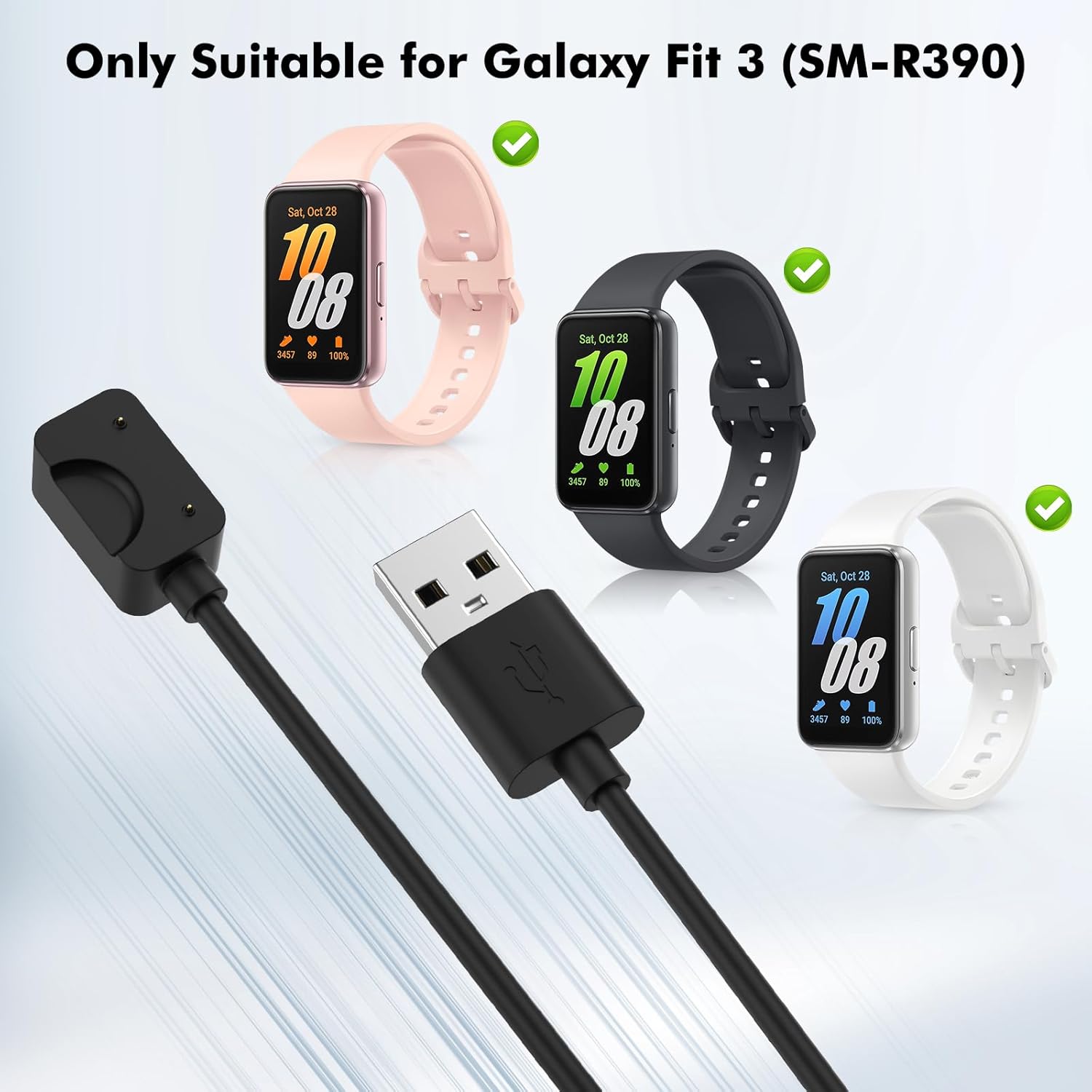 Detalle 2 de MoKo 2 Pack Charger for Galaxy Fit 3