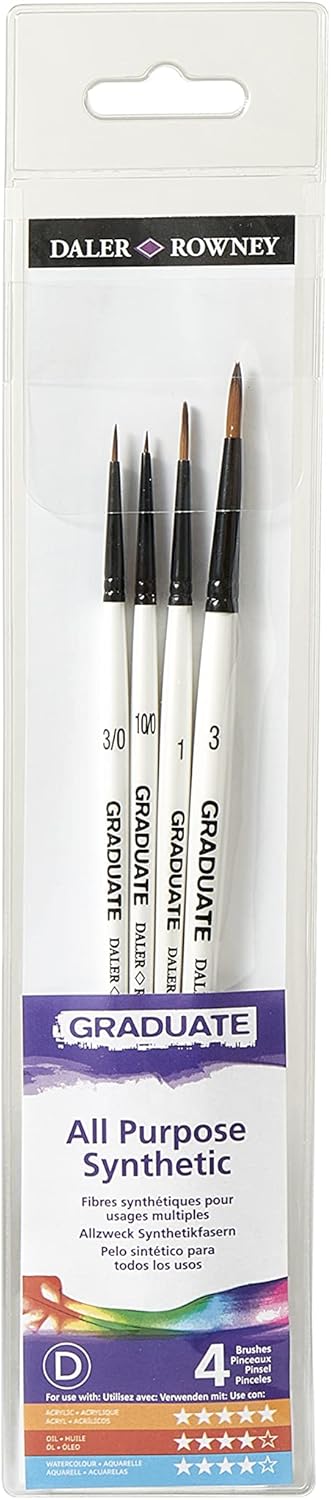 Thumbnail 4 de Daler Rowney - Set da 5 Pennelli della linea GRADUATE