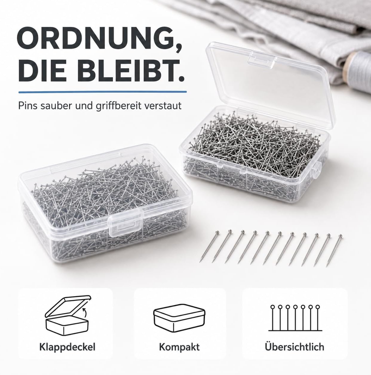 Thumbnail 6 de ORGANIZABEL OG-002 spelden, 3000 stuks met kop van 13 mm