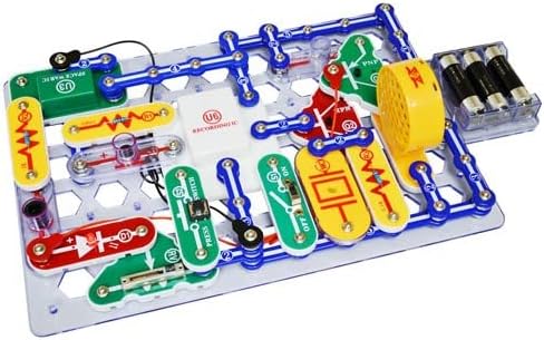 Detalle de Snap Circuits 203 Electronics Kit 200+ Projects