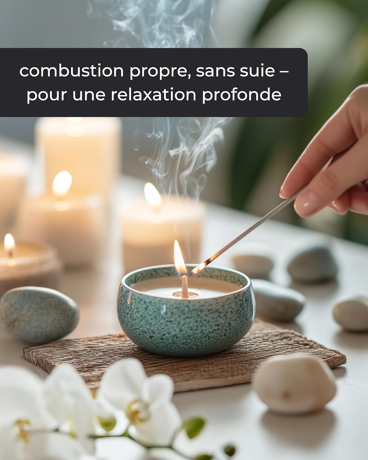 Thumbnail 5 de Encens Sauge Blanche 100 bâtons pour purification 🕯